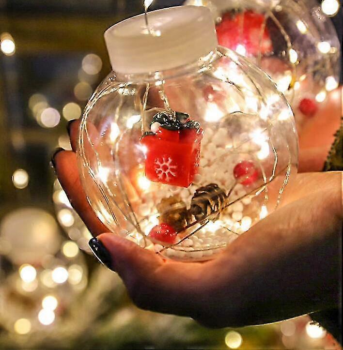 9.8ft 10 Led Warm Lights Ball, For Decor
