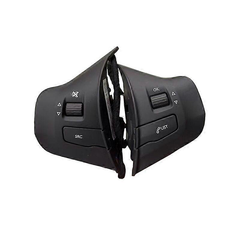 For Peugeot 308 2008 208 2014 - 2017 Steering Wheel Button Audio Volume Control Switch Vehicle Steering Wheel Covers