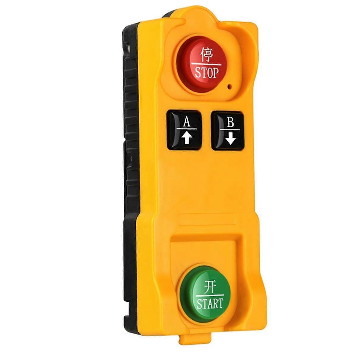 High Power Waterproof & Drop-Proof Industrial Wireless Remote Control EV1527 Chip ASK -K220607 433Mhz 2 Button