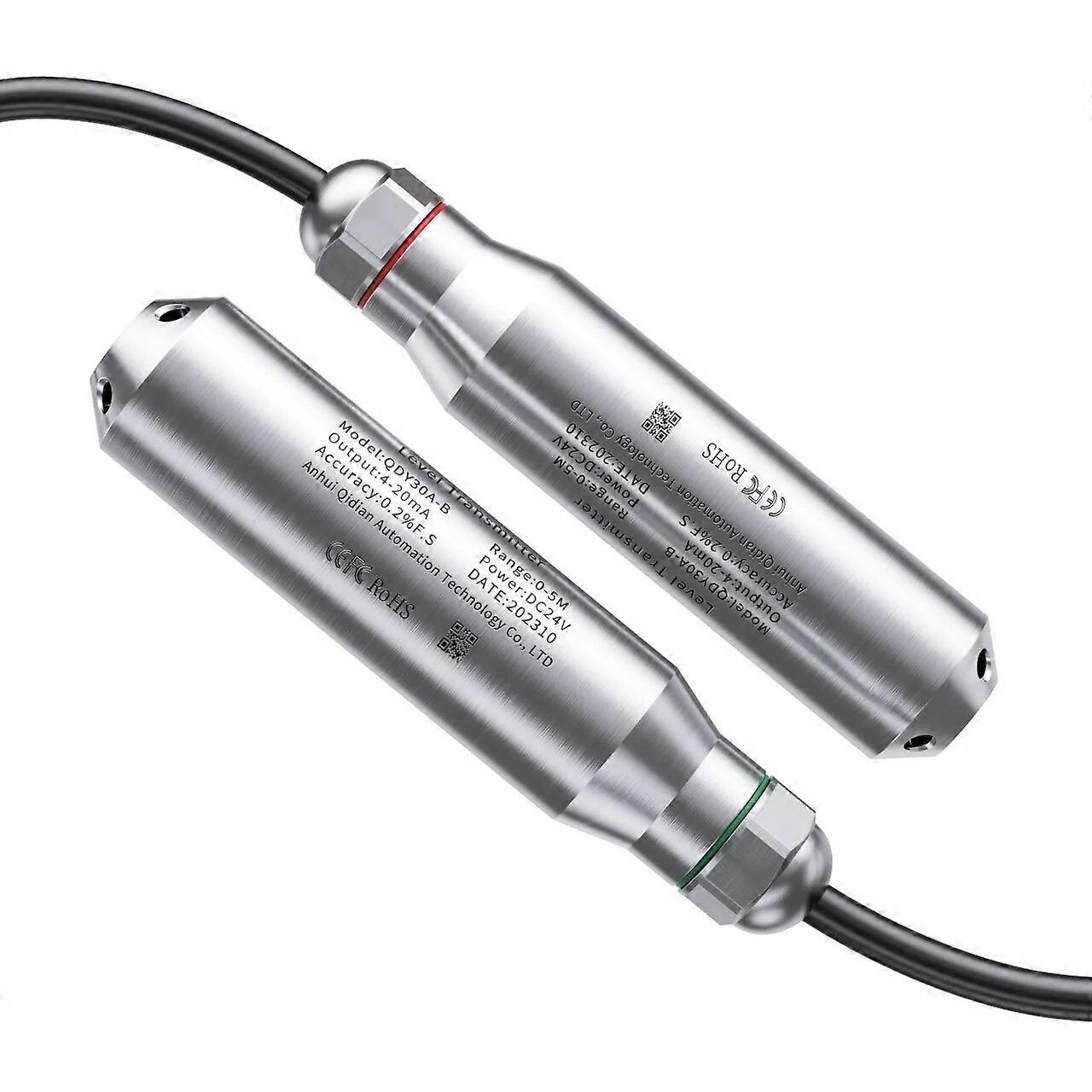 Motor Vehicle Sensors Submersible 4-20mA Output Hydrostatic Level Sensor Transmitter DC12-36V Water Tank Liquids Transducer Meter