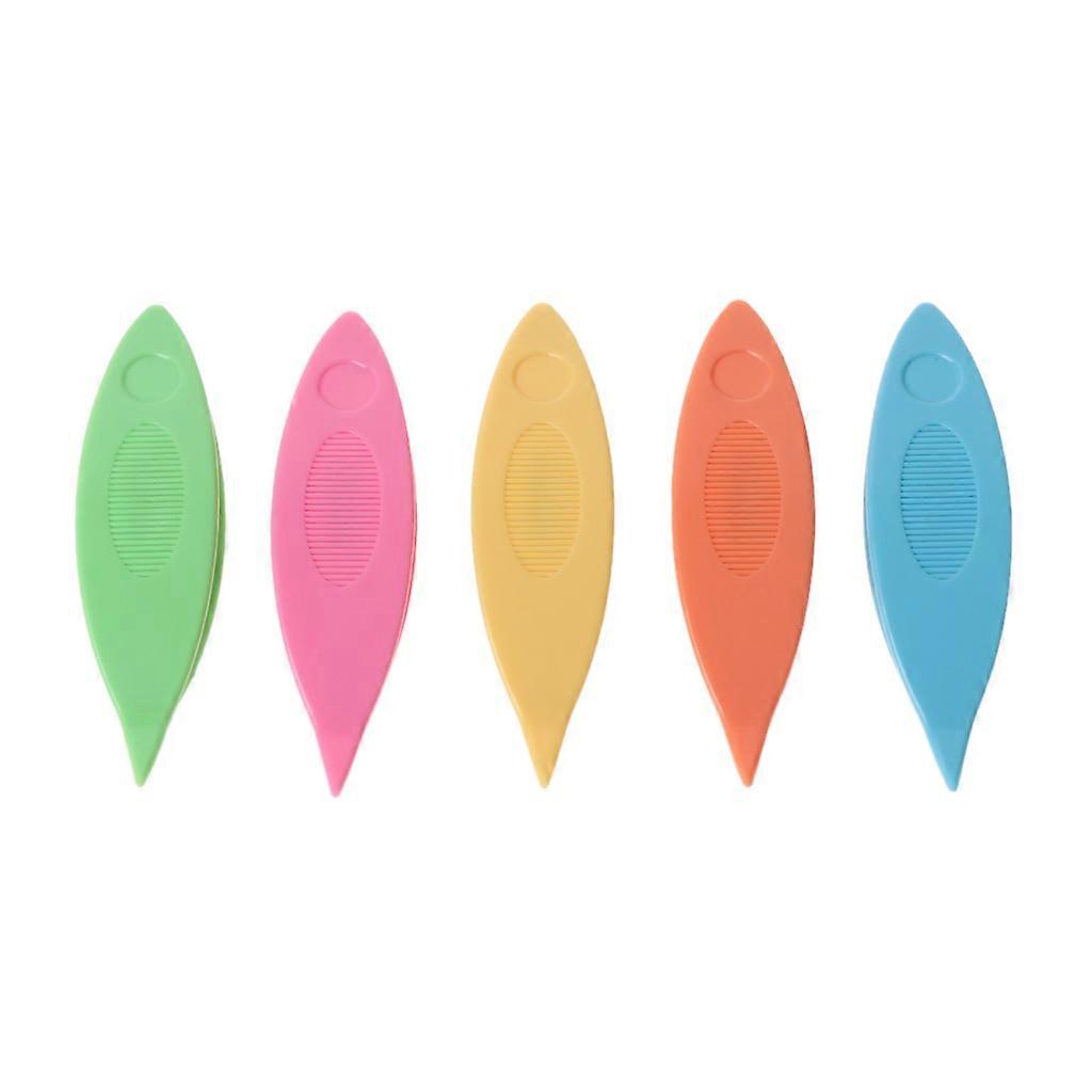 5Pcs Hand Lacemaking Craft Tool Plastic Tatting Shuttle  Lace Making Kits Set