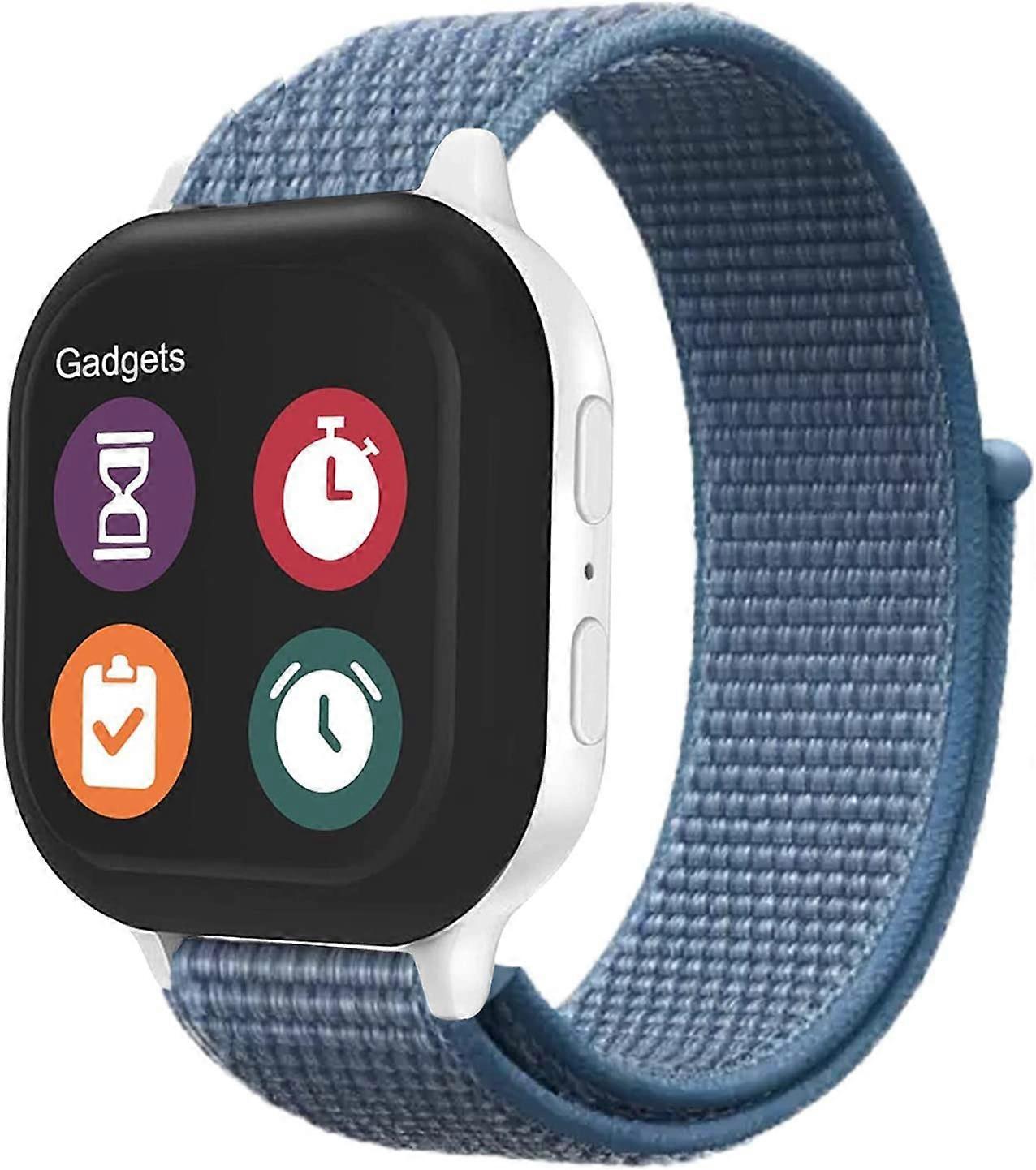Kids Band Replacement Compatible for Gizmo Watch, Breathable Hook & Loop Nylon Watch Bands with Quick Release Pins, Compatible with Verizon Gizmo Watc