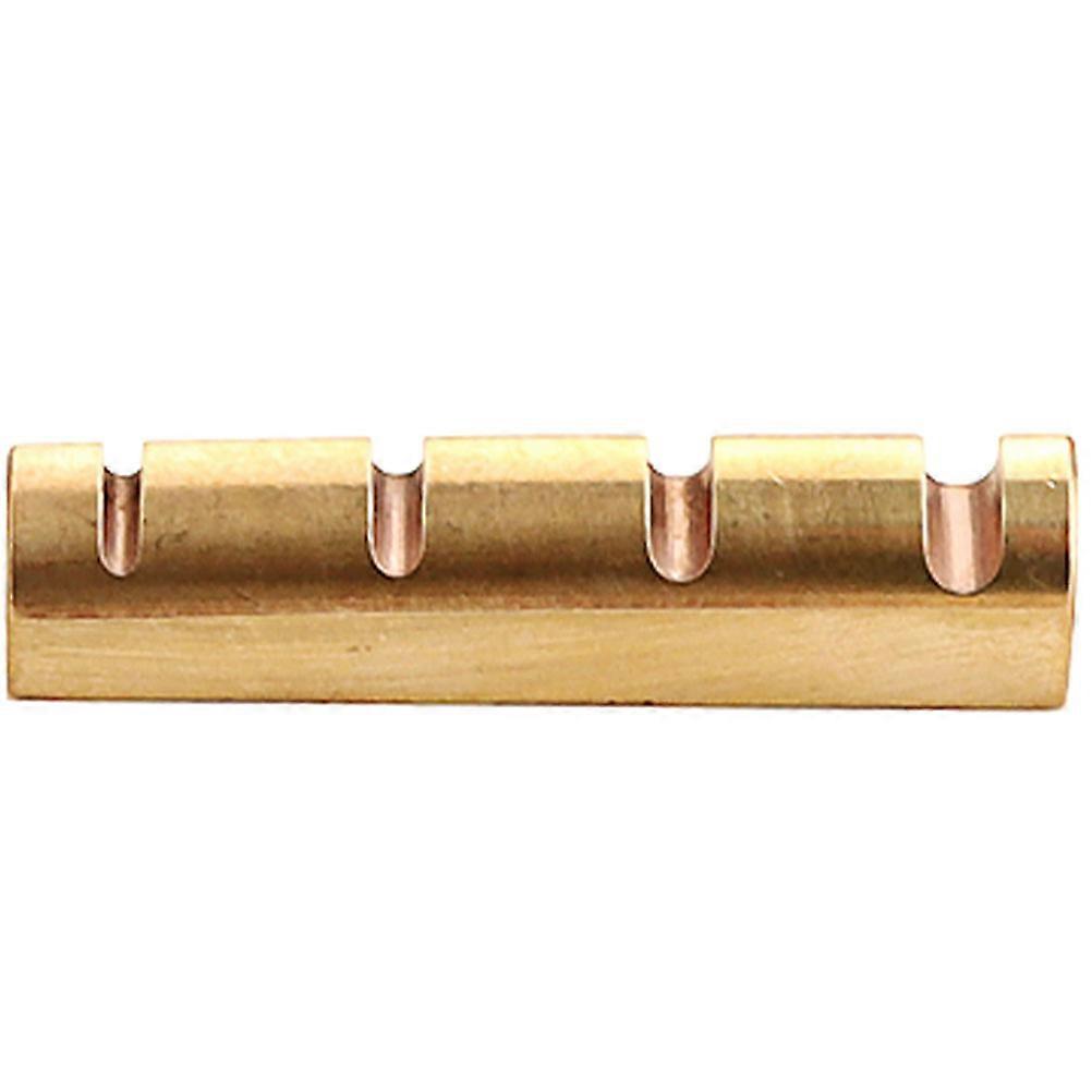 Brass Stringed Instrument Bridge Nut Instrument Accessory Upper String Nut