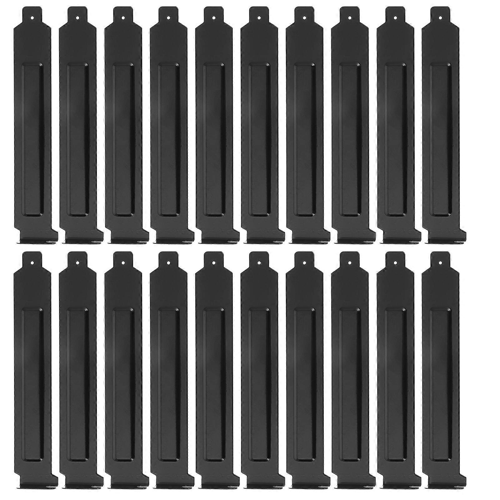 20 PCS Rgb Computer Case Slot Cover Computer Case Computer Accessory Computer Supply PC Computer Back Slot Cover PCI Slot Cover