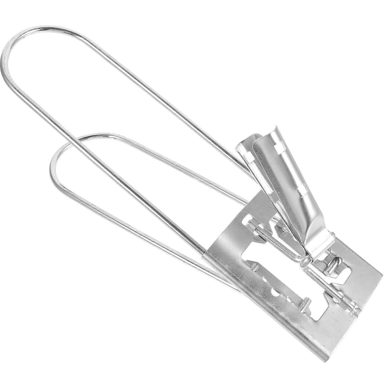 Dust Mop Frame Stainless Steel Mop Frame Support Cloth Head Frame Replacement Mop Support Frame