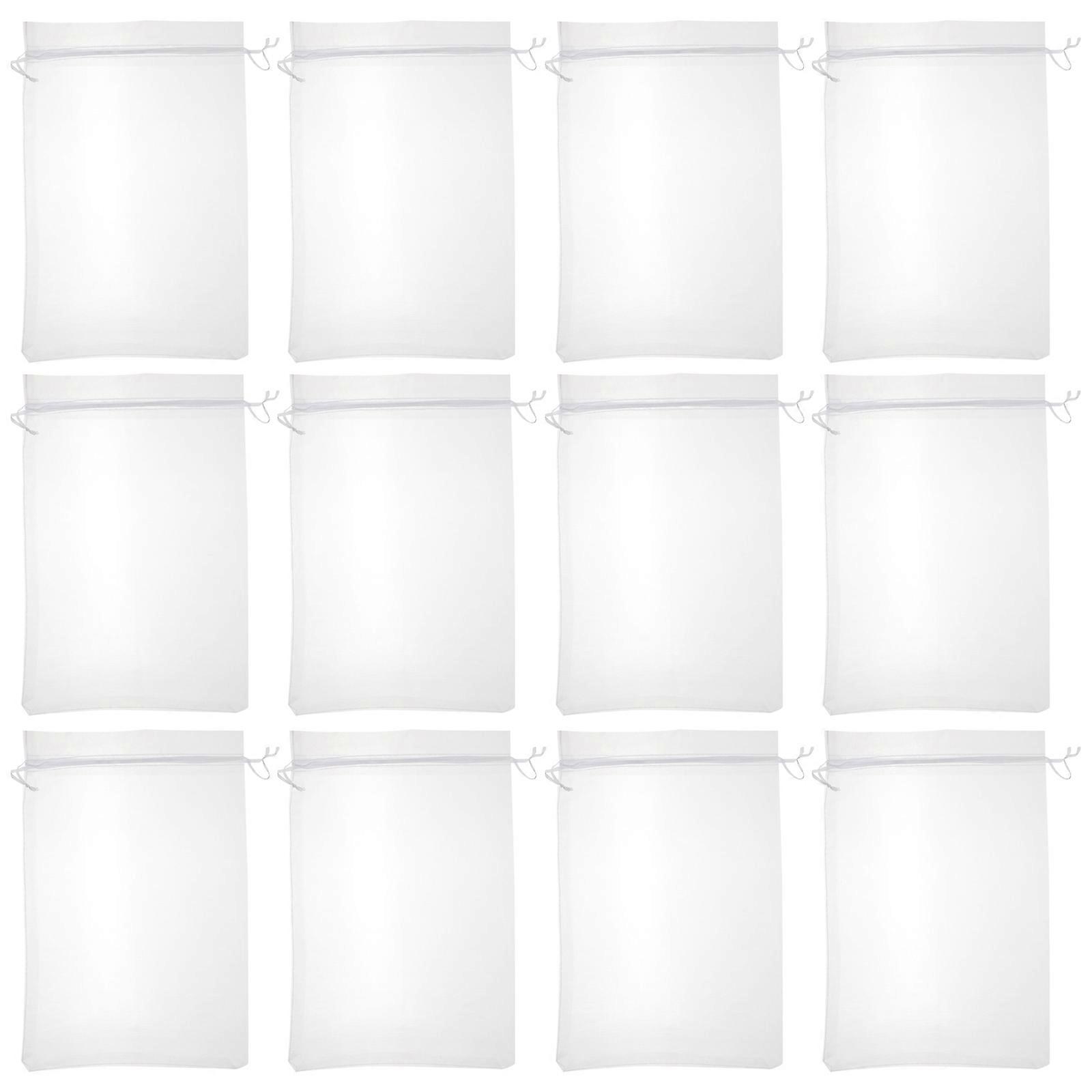 25 stk jordbær planter plante barriere bag hage frukt poser netting poser fugl barriere netting poser