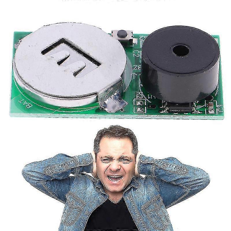 Irriterande Noise Maker Mini PCB Pipande Prank Irriterande Noisemaker Device Rekvisita LÅNG
