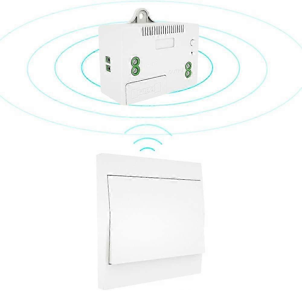 110-220V Wireless Light Switch and Receiver Kit Self-powered