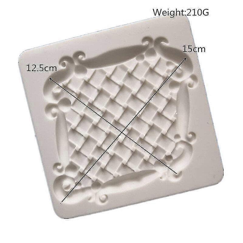frame european gypsum mold patterned mirror cake pattern