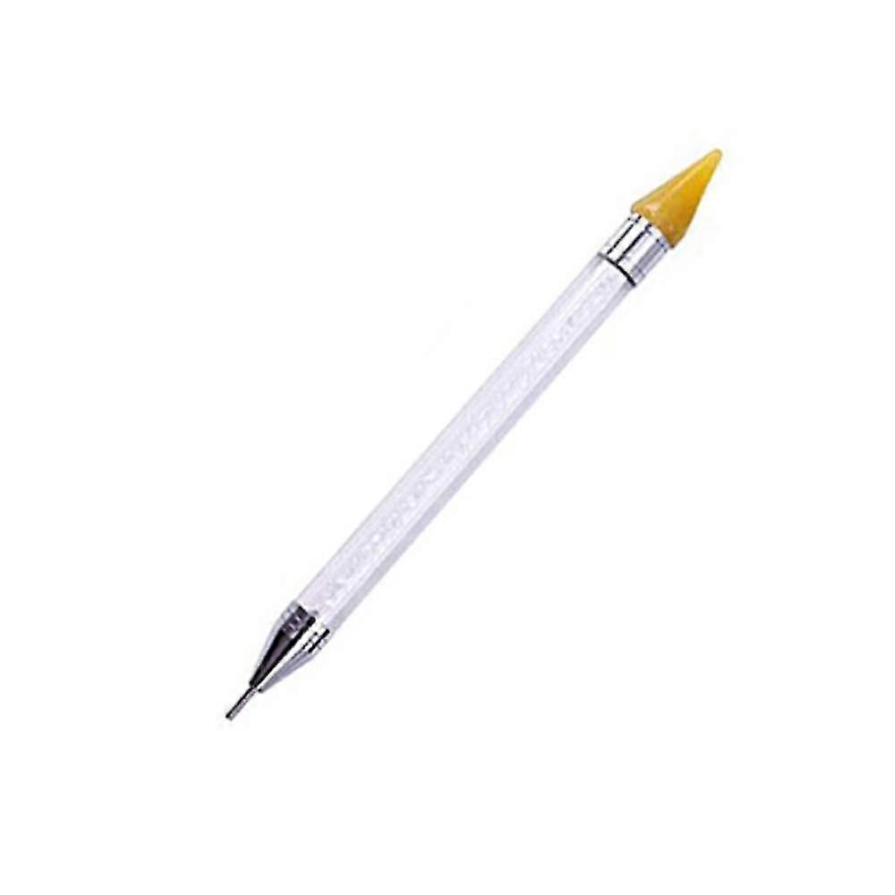 Rhinestone Picker Wax Pencil Pen, Double Head Pick Up Applicator Tool