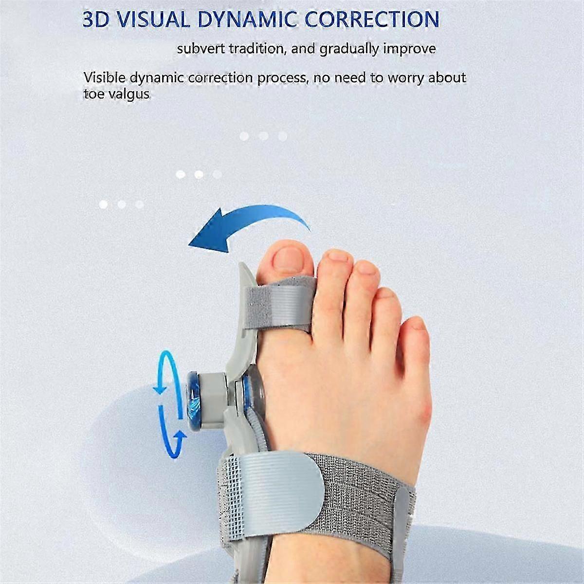 Bunion Corrector suitable for Women & Men,Adjustable Toe Valgus Corrector Splint Straightener Finger Correct