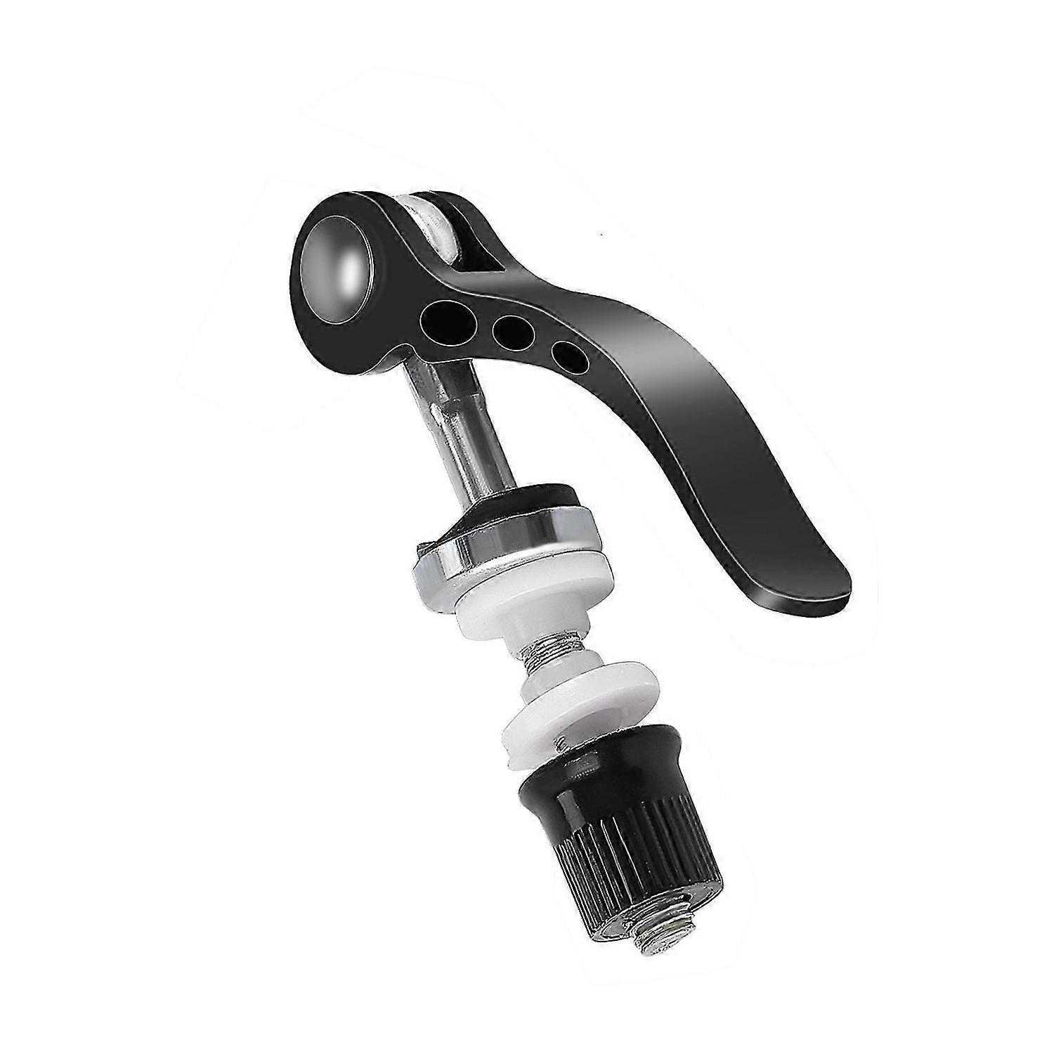 Black Bicycle quick release seat post clamp binder 6 x 55mm rod