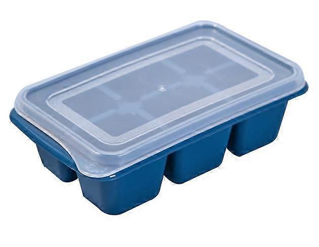 Household frozen ice cube mold with lid ice box