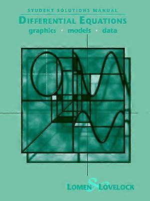 Student Solutions Manual to accompany Differential Equations: Graphics Models Data