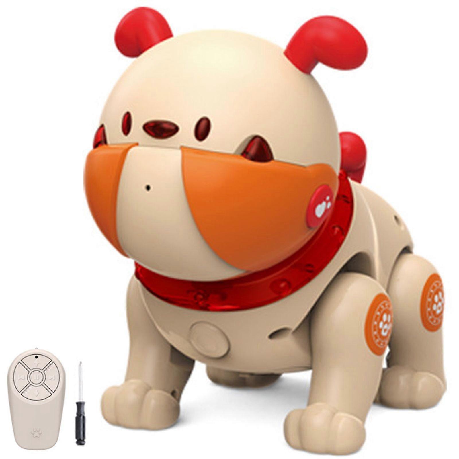 Interactive Voice Touch-Sensing Robot Dog Interactive Touch Smart Dancing Robots for Kids Birthday Present for Baby Toddler