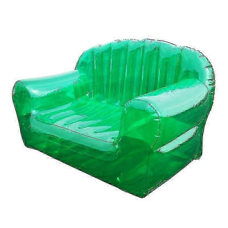 Inflatable Sofa Seat, Transparent Sequin Lazy Sofa