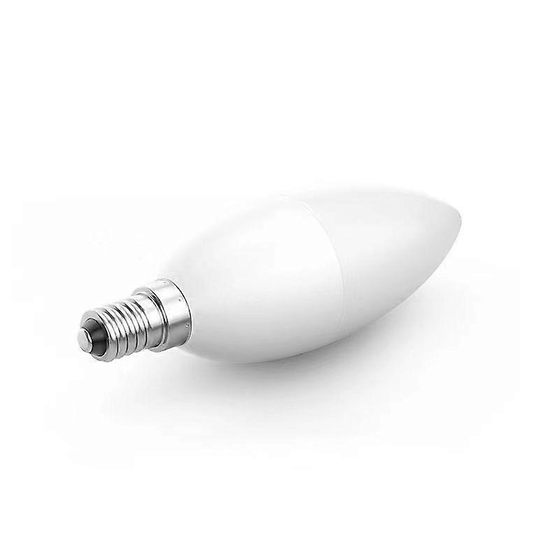 Led candle bulb small screw tip bubble pull tail household crystal chandelier bright light source