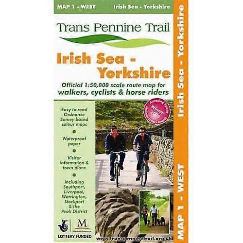 Irish Sea - Yorkshire: Map 1: West