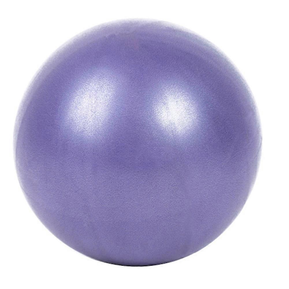 Mini Yoga Pilates Ball Explosion proof PVC Ball For Stability Exercise Training (purple)