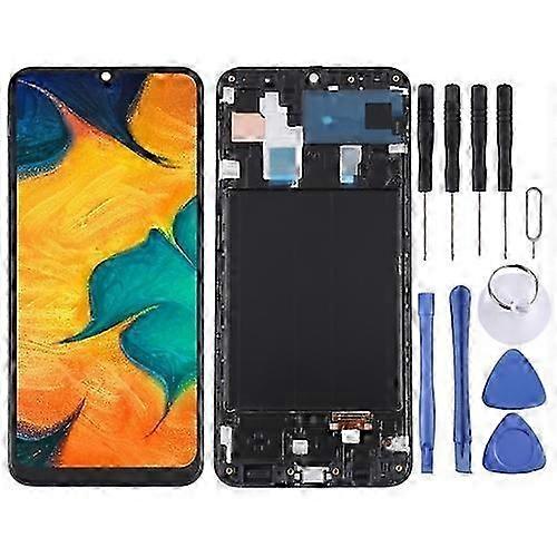 ORIG Super AMOLED LCD Screen for Samsung Galaxy A30 SM-A305 Digitizer Full Assembly with Frame