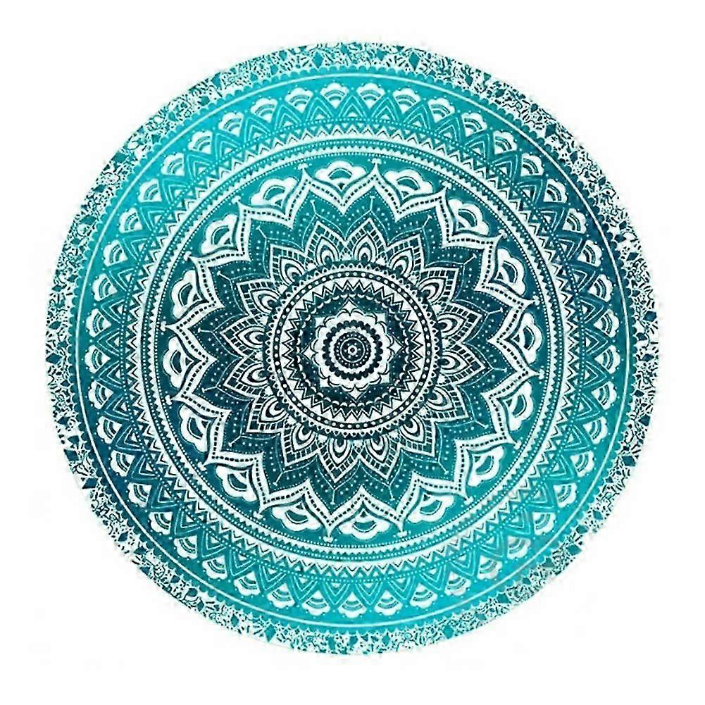 Mandala Round Tapestry Summer Beach Picnic Throw Rug Blanket Bohemia Mats