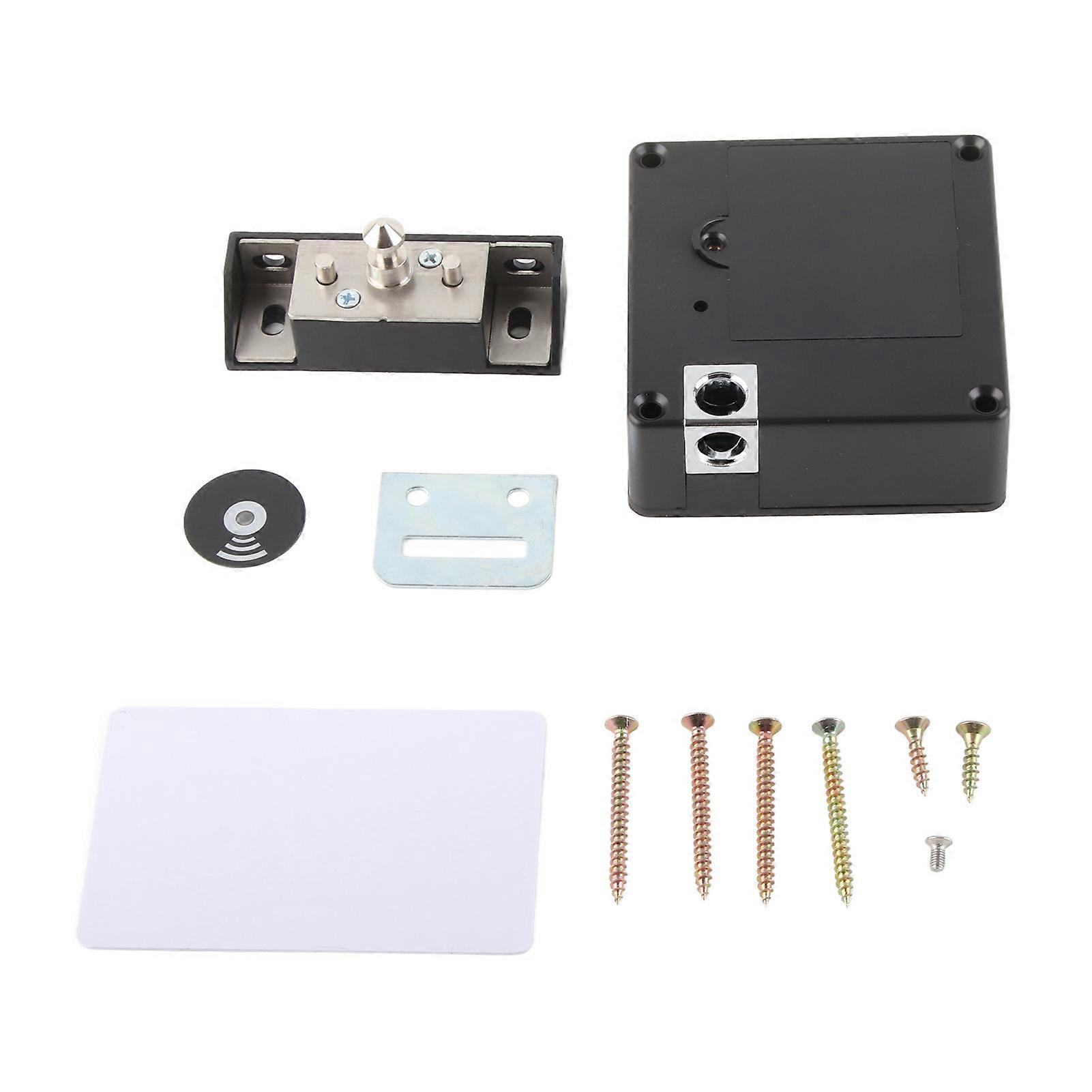 Smart RFID Drawer Lock for Home Office, Electronic Invisible Cabinet Lock with Intelligent Security System, Keyless Access Control