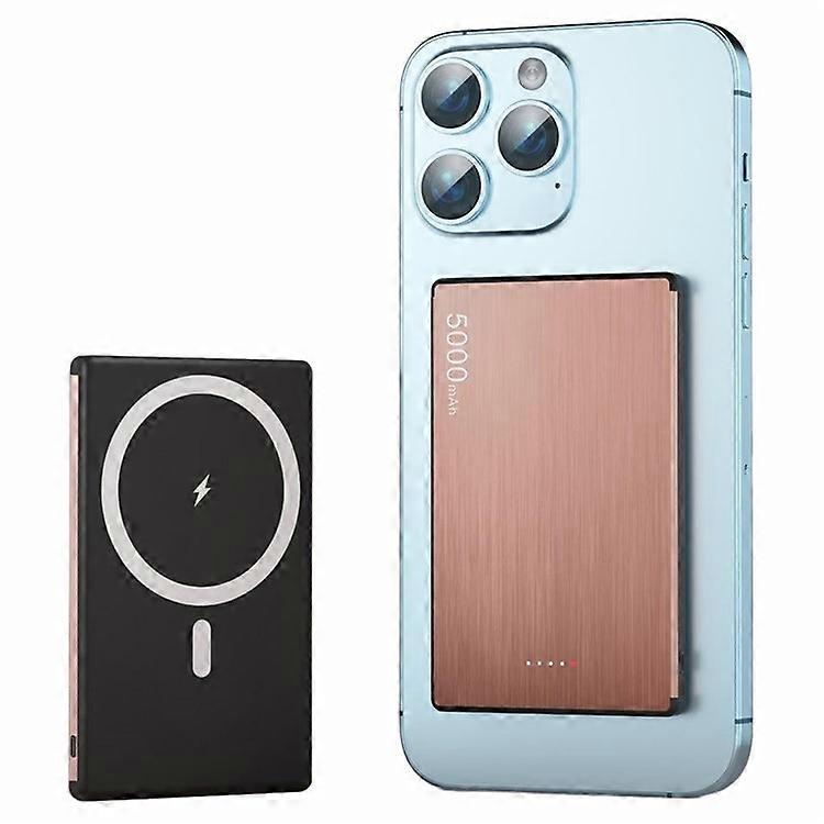 FLOVEME Magnetic Power Bank 5000mAh PD 20W Wireless Ultra-slim Battery Pack