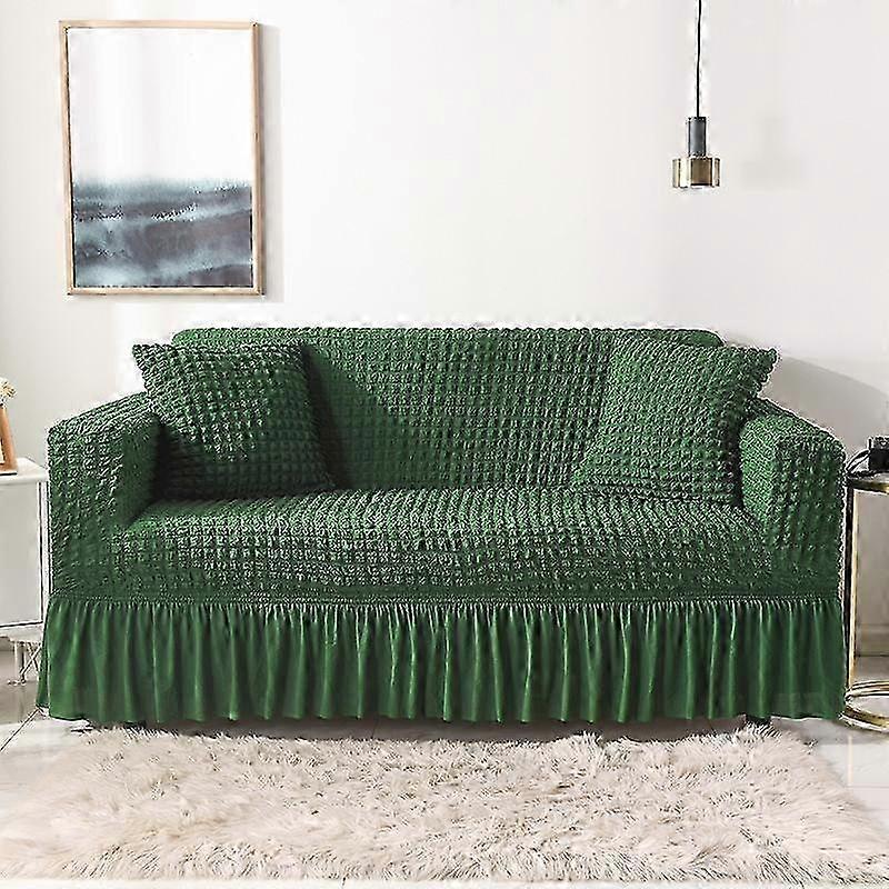 Monochrome Modern High Quality Euro Jacquard Stretchable Elastic Sofa Covers for Corner Sofa 1/2/3/4