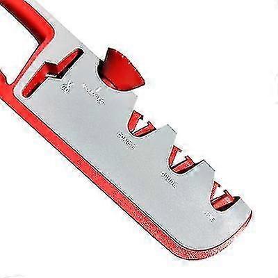 Gray Professional Kitchen Sharpener 4 In 1 Non Slip Base X2561