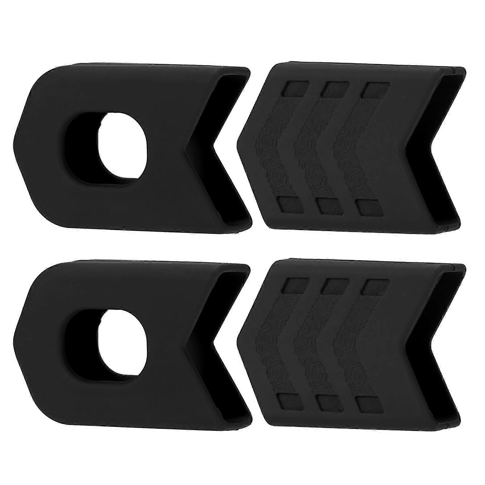 4pcs Crank Protective Sleeves Bicycle Crank Set Protector