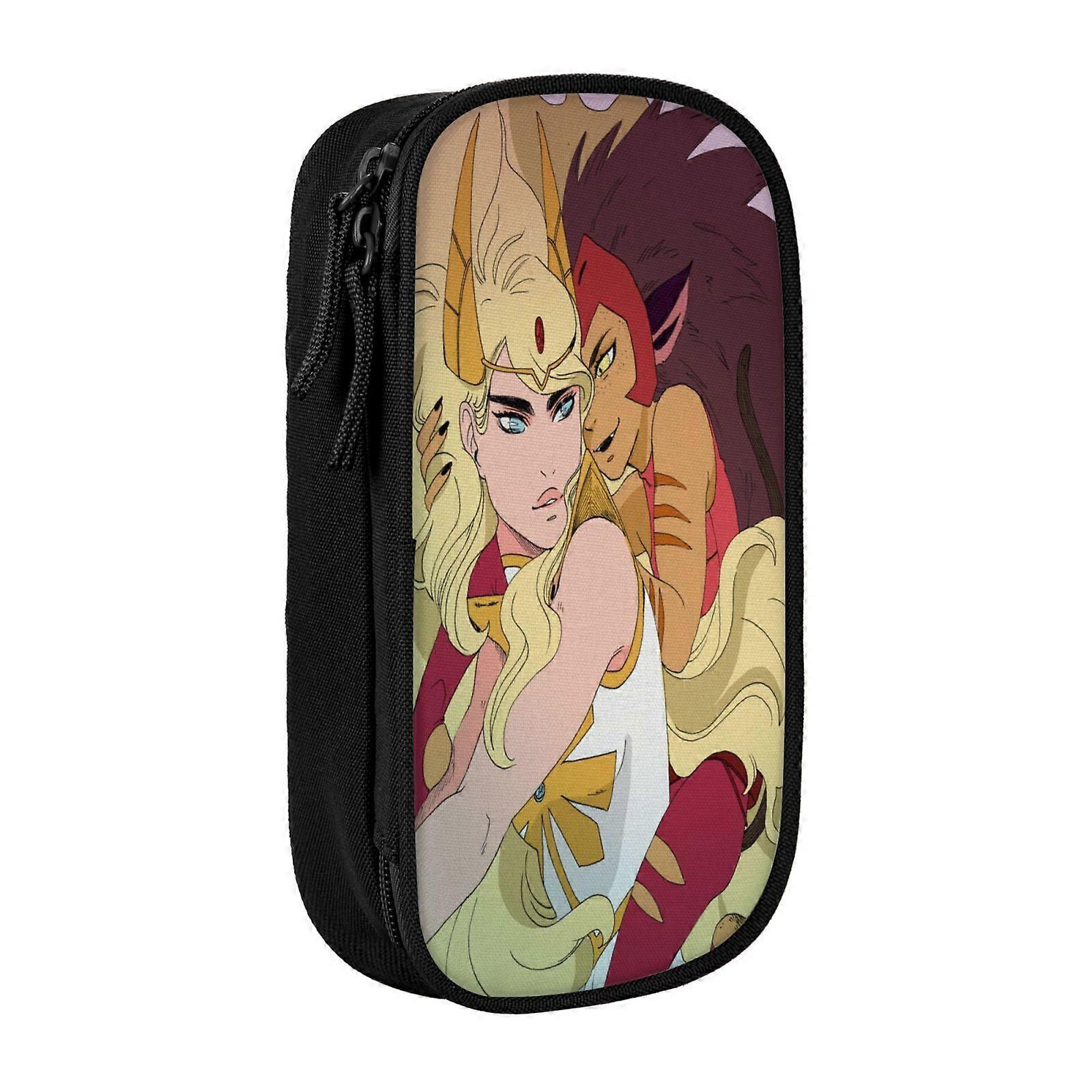 al814 She-Ra وأميرات السلطة مقلمة حقيبة محمولة بسحاب مكتب القلم حقيبة حقيبة للمكتب المدرسي السفر la814