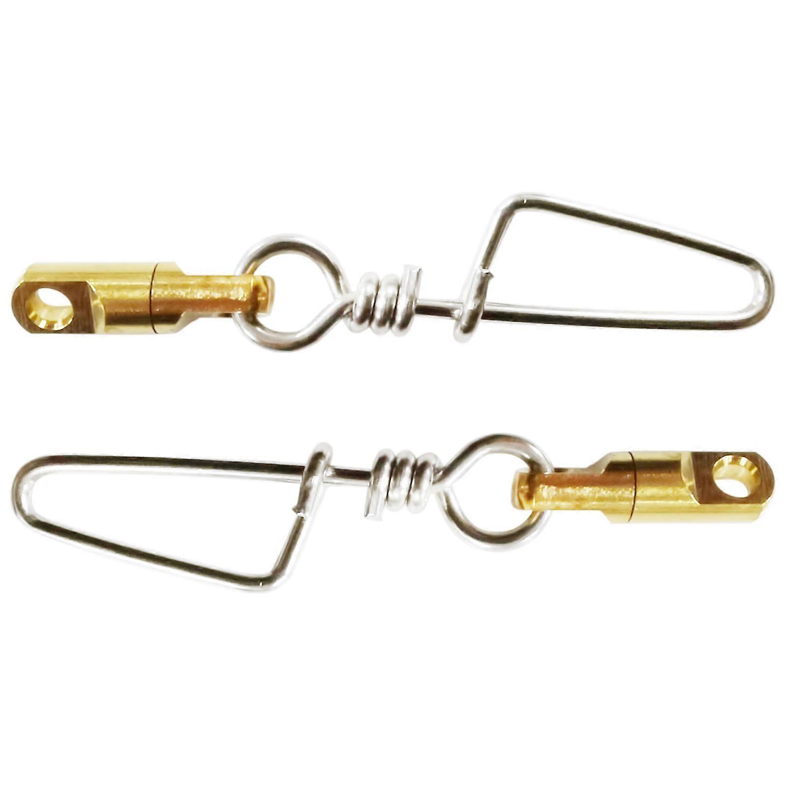 2 stuks zware wartels Swirl Connector Snap zoutwatervissen