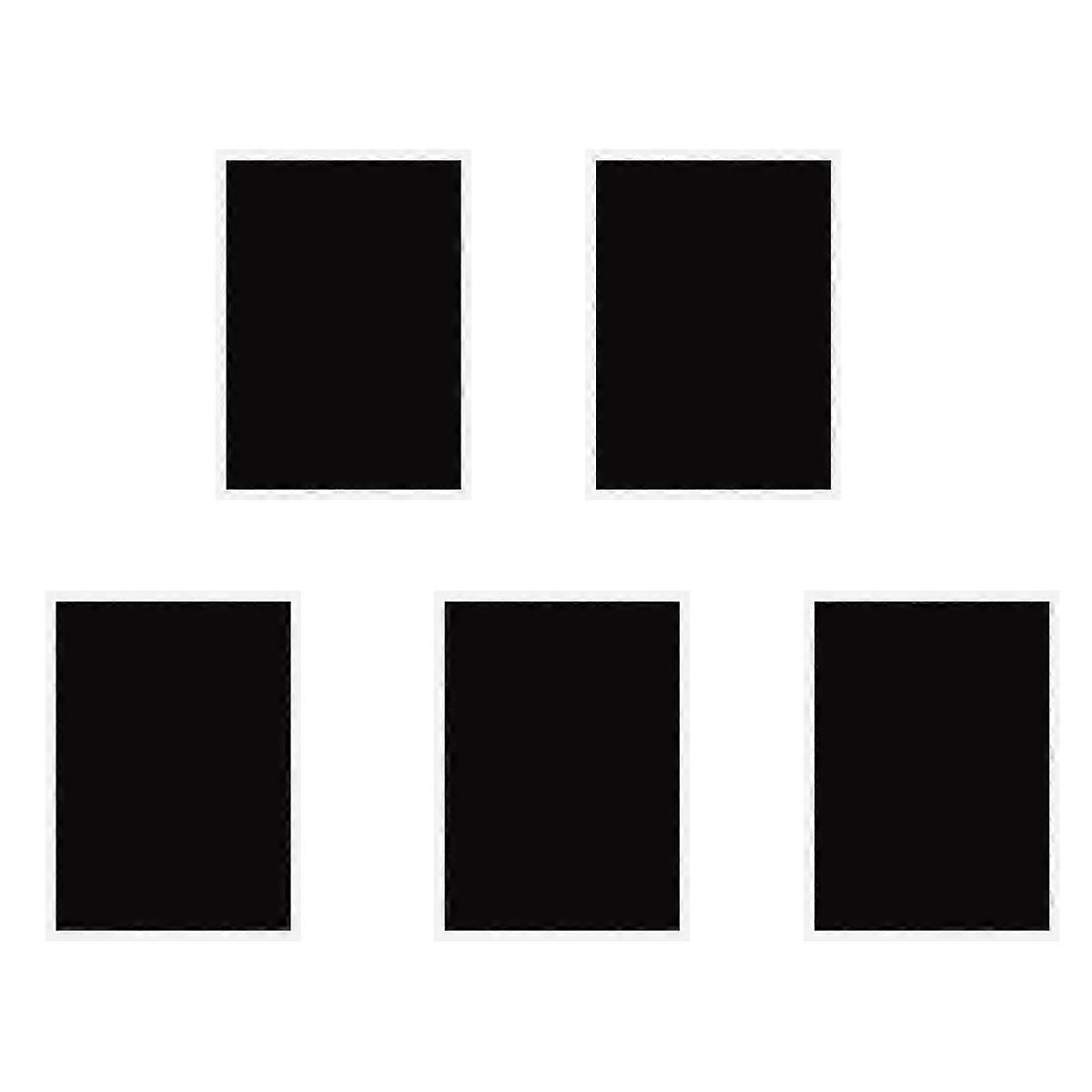 5X Black Laser Marking Paper for DIY Laser Marking Engraver Cutter Machine, Used on Ceramics Glass