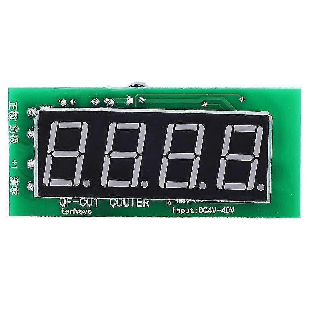 Counter Module High Quality 4 Digit Digital Display with Memory Function QF C04 DC4-40V