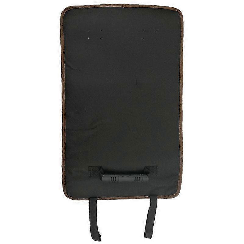 Rolling Tool Bag Large Capacity Polyester Multiple Pockets with Zipper for Storage Carrying