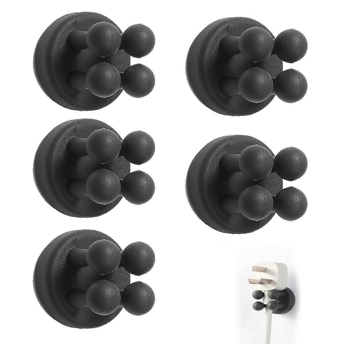 Silicone Toothbrush Razor Holder, Punching-free Installation For Kitchen Office, High-quality Silicone Material, Multi-function Hook, Self Adhesive