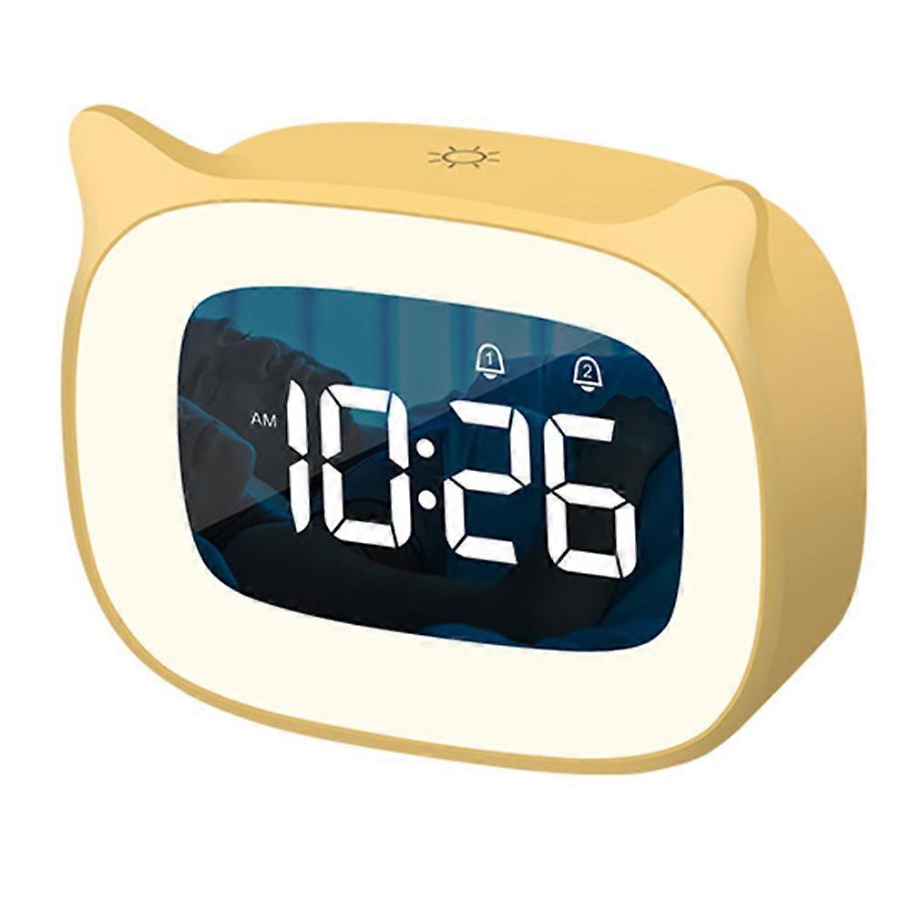 Digital Alarm Clock for Bedrooms, Kids' Nap Timer & Sleep Trainer with Adjustable Brightness & Volume