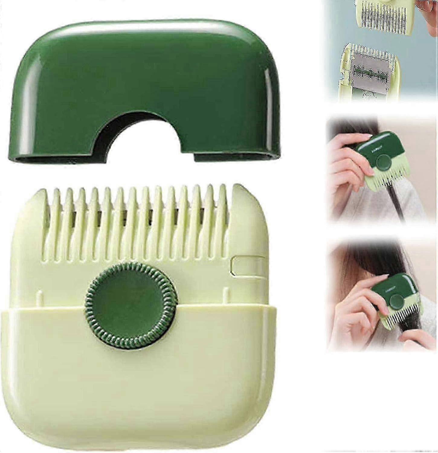 2 in 1 -hiustenleikkuri, hiusten leikkaus ja järjestely 2 in 1 otsatukkatrimmeri, hiustenleikkurikampa monitoimiset hiustenleikkaustyökalut