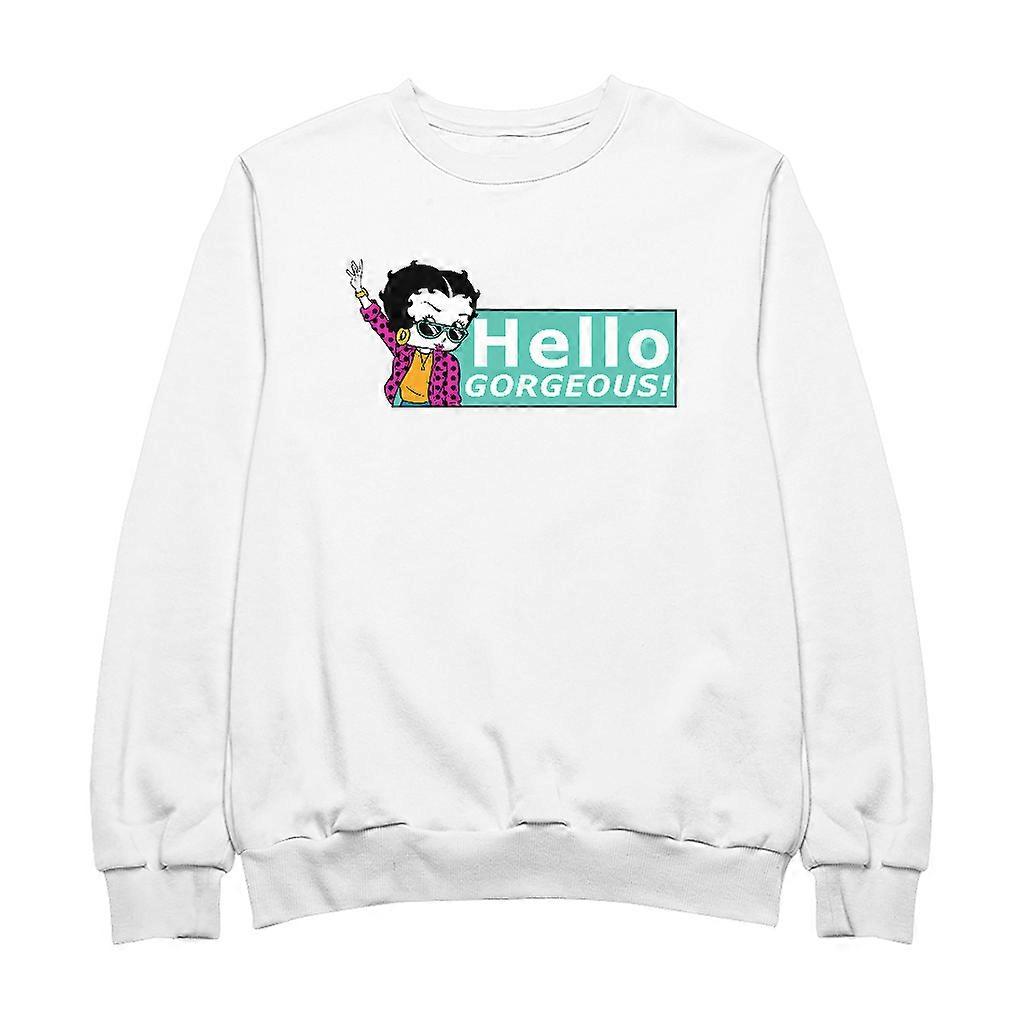 Betty Boop Hello Gorgeous! Men's Sweatshirt