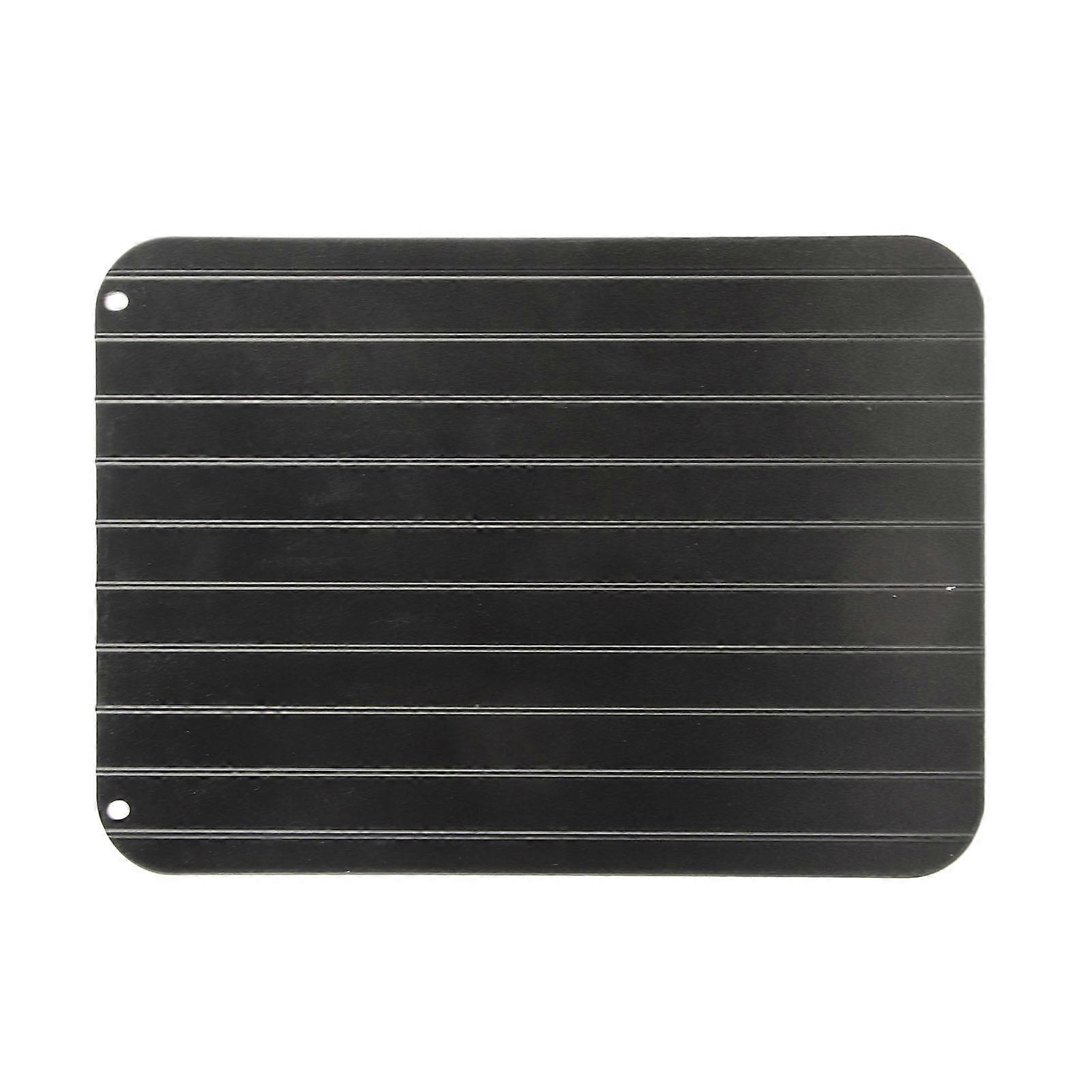 Quick Defrosting Tray Non Stick Coating Rugged Highly Efficient Defrosting Plate for Kitchen Home S:23x16.5x0.3cm/9.1x6.5x0.1in