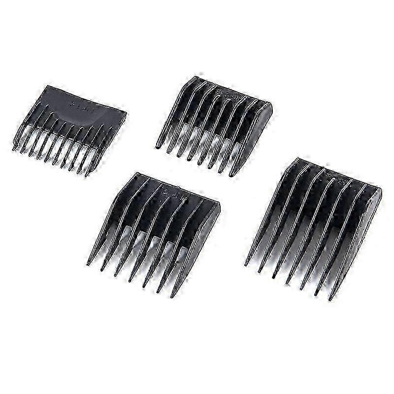 Replacement Guide Combs for 4-Piece Barber Clipper Set - Compatible with Moser 1400 Series