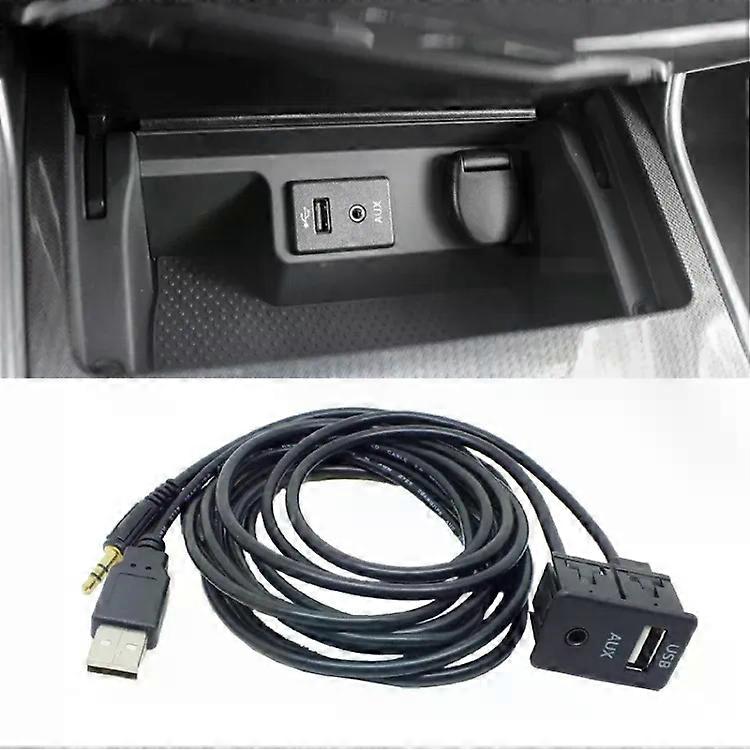 AUX USB Extension Cable-Car Audio Modification Accessories by