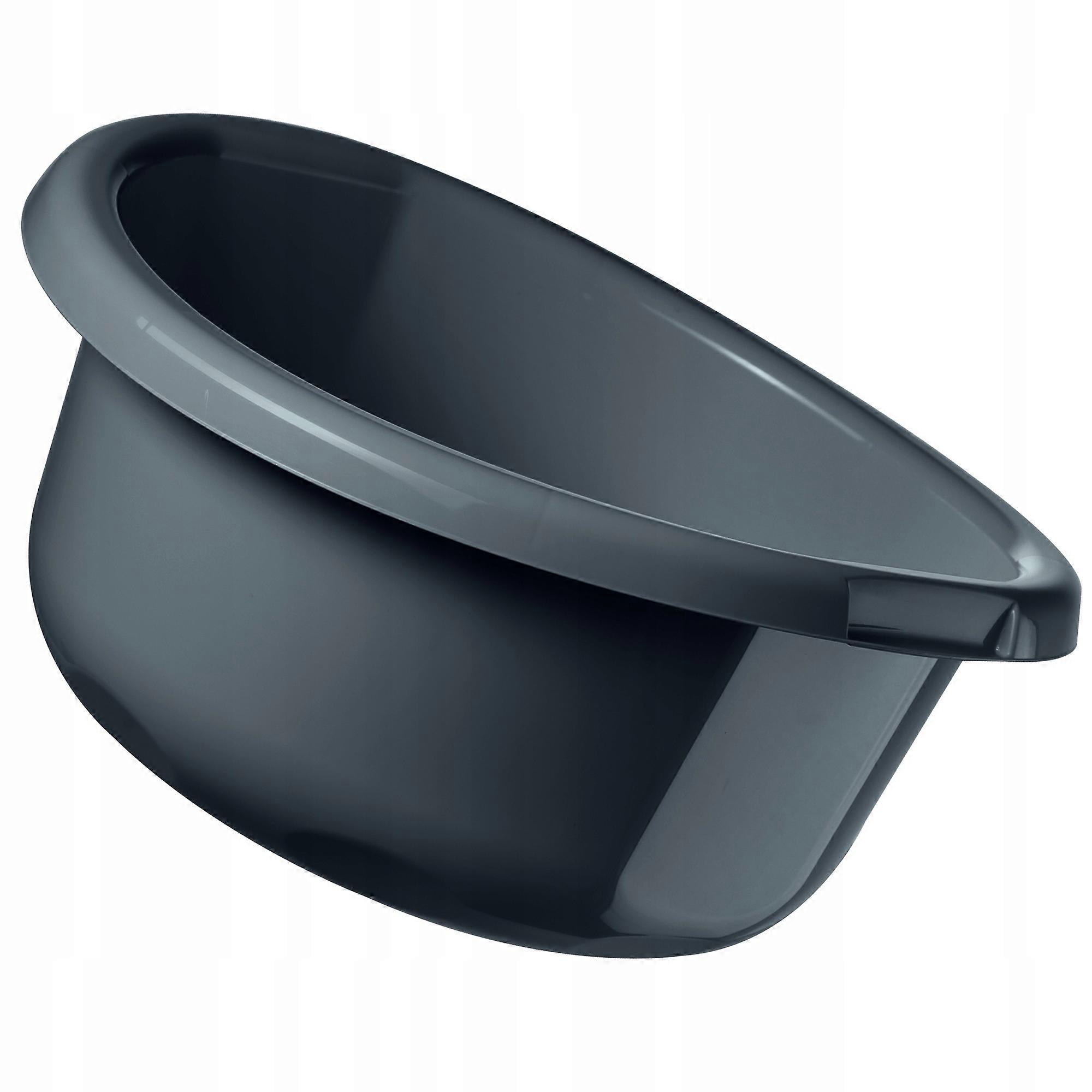 KADAX Plastic Laundry Bowl 8 L Round Bowl Container with Handles