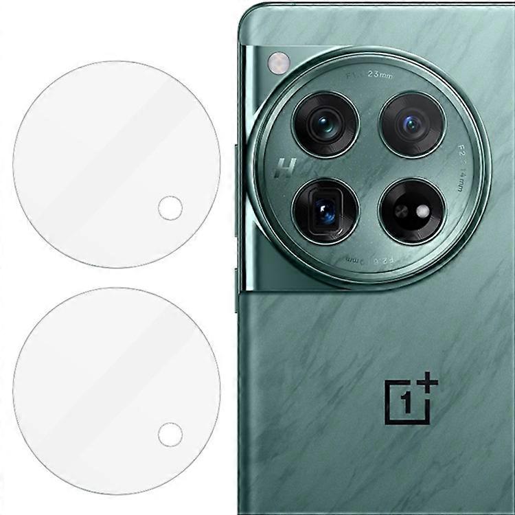 IMAK 2Pcs / Set Compatible For OnePlus 12 5G Camera Lens Protector Clear Full Cover Back Lens Film
