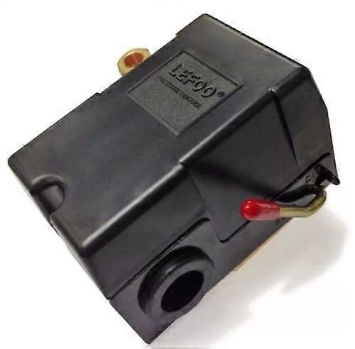 Replacement Air Compressor Control Switch Valve L4, 4 Ports, Adjustable 95-125 PSI, Compatible with Various Models