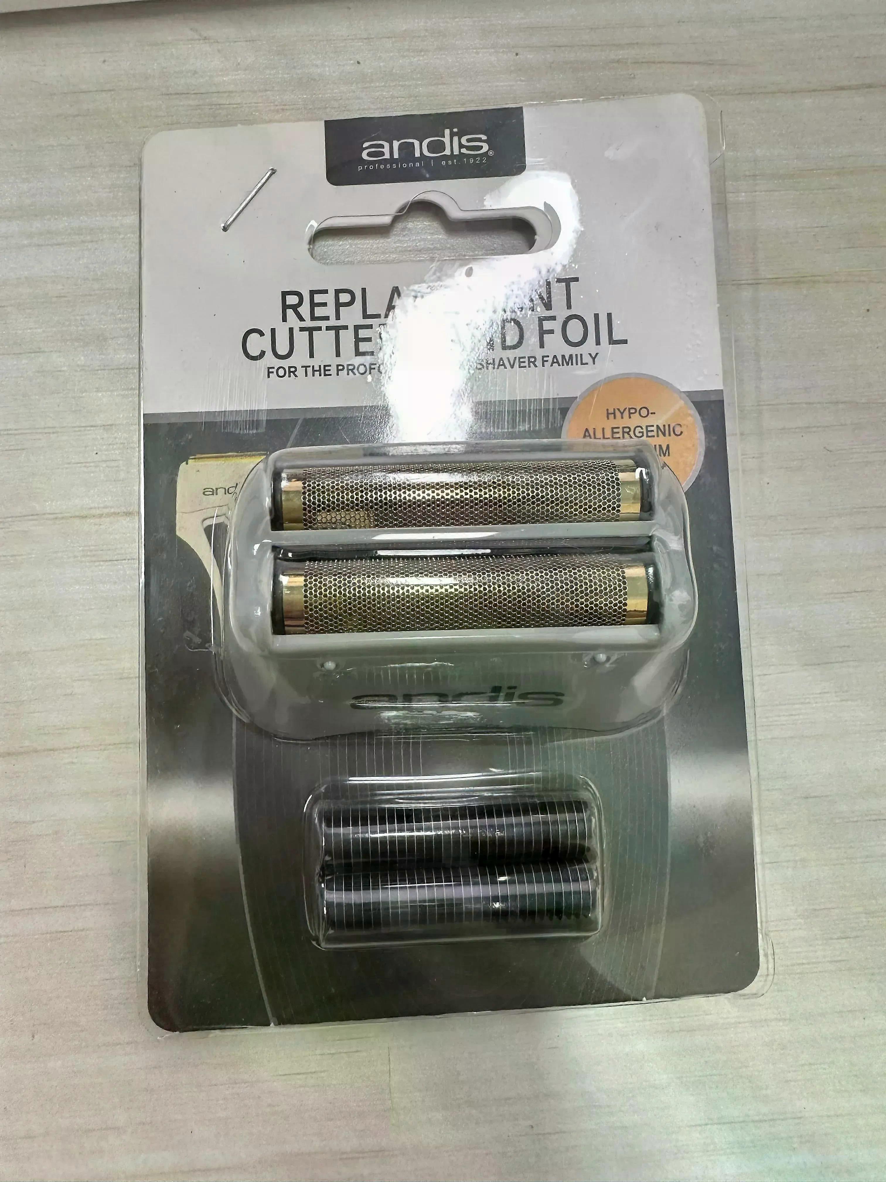 מקורי Andis מכונת גילוח החלפת נייר כסף וחותכים עבור Profoil ליתיום פלוס 17205 שיער ספר חשמלי גברים גילוח זקן גילוח גילוח