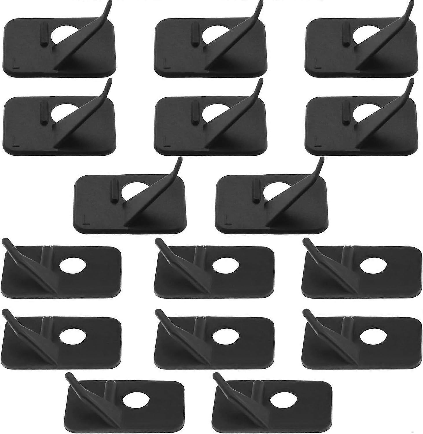 Left Hand8pcs Plastic Arrow Rest Arrow Rest Archery Self Adhesive Arrow Rest Arrow Sticker Accessories for Hunting Shooting Targeting