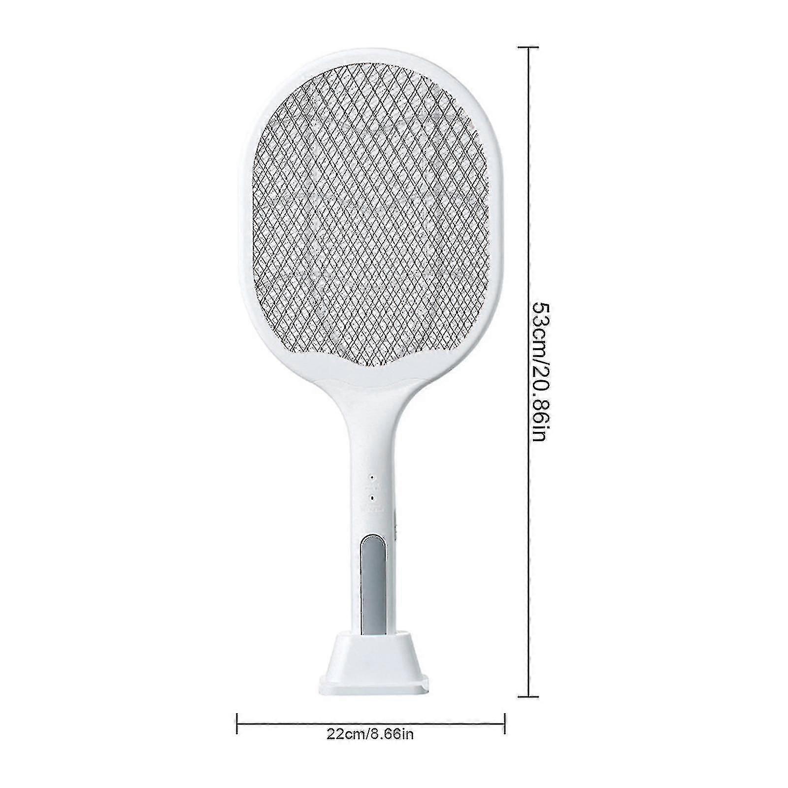 Summer Mosquito Killer Electric Fly Bug Zapper Racket Long Usb Charging