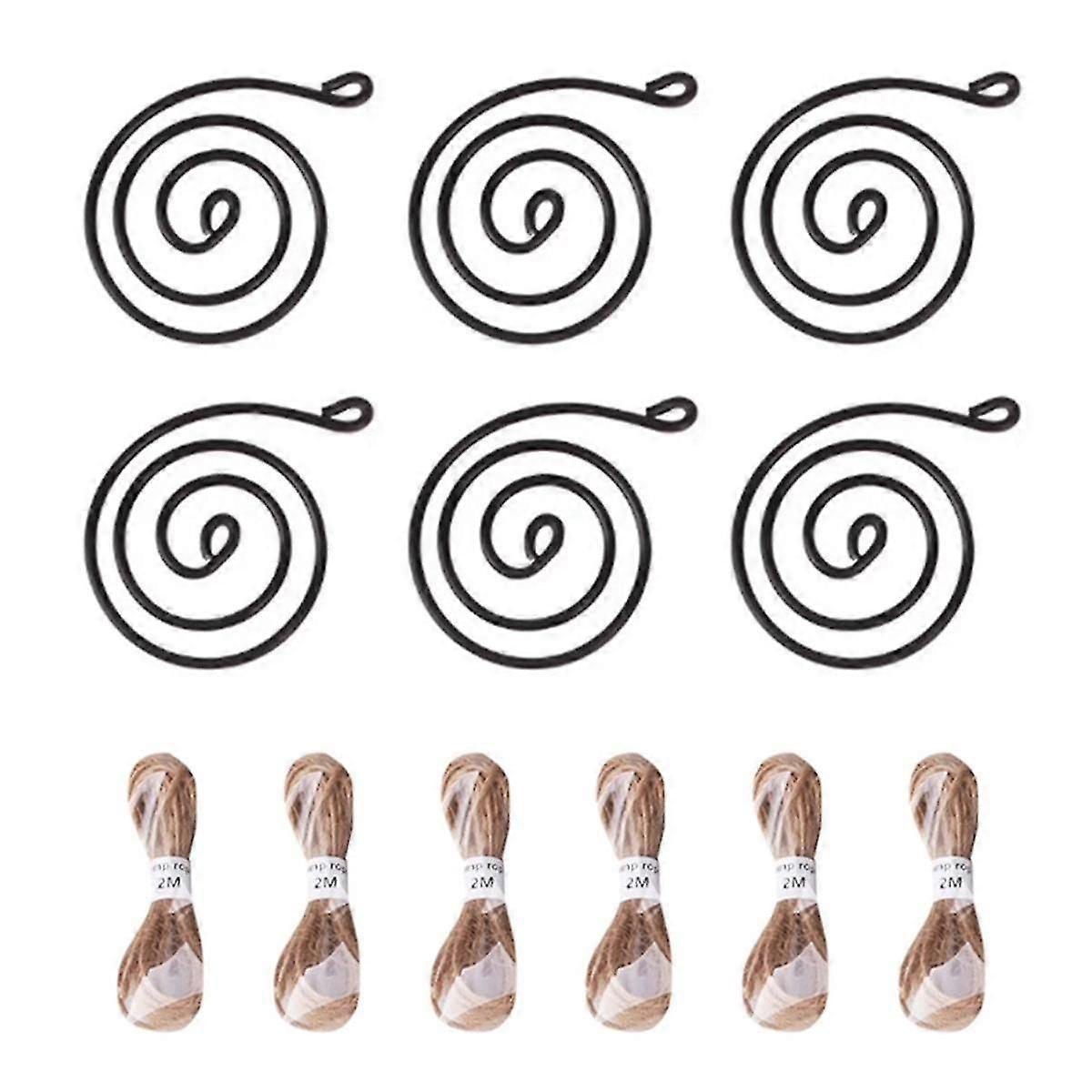 Air Hook Hanging Flower Stand Pots Display Hanger Holder Iron