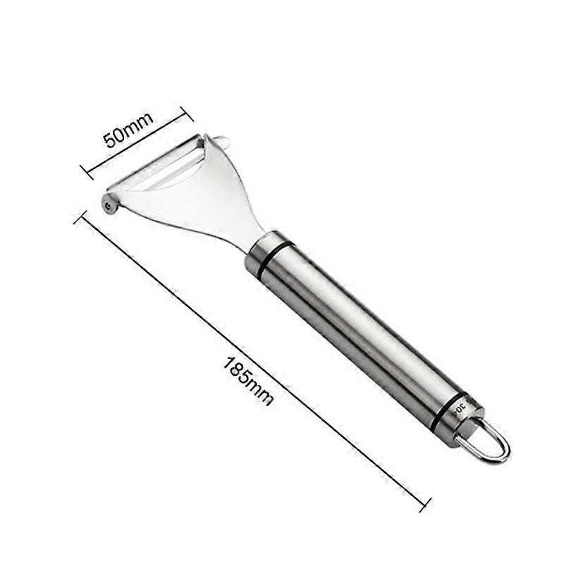Stainless Steel Peeler Fruit Planer Multi-function Kitchen Scraper Potato Peeling